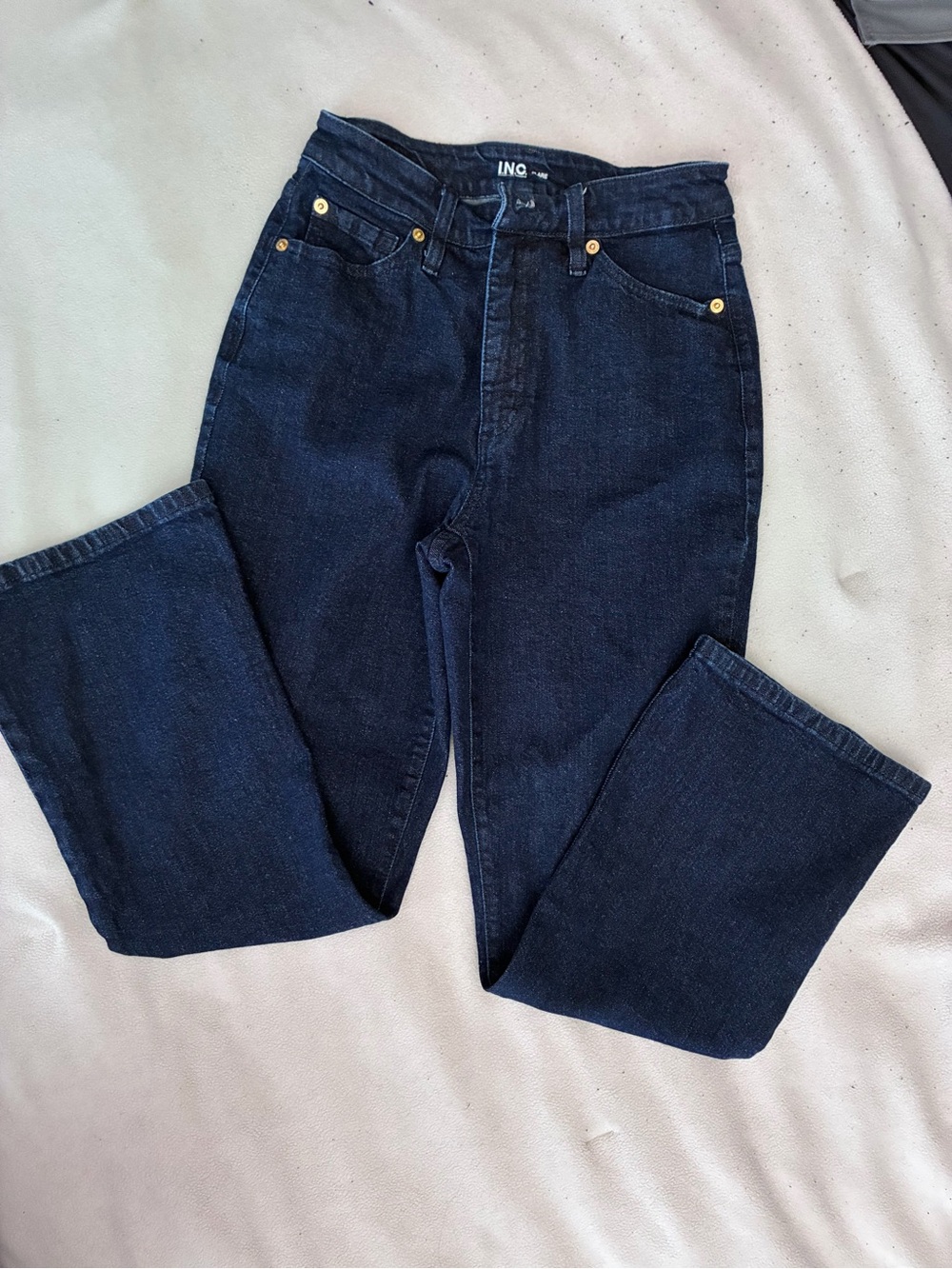 INC International Concepts High-Rise Dark Blue Women’s Jeans